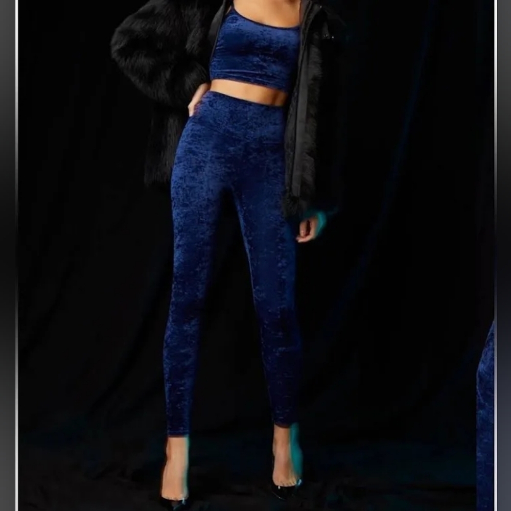 the velvet legging